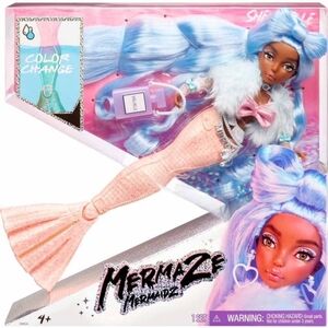 Mermaze Mermaidz Color Change Shellnelle Mermaid Fashion Doll NEW